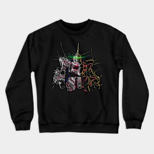 Unicorn gundam scribble Crewneck Sweatshirt